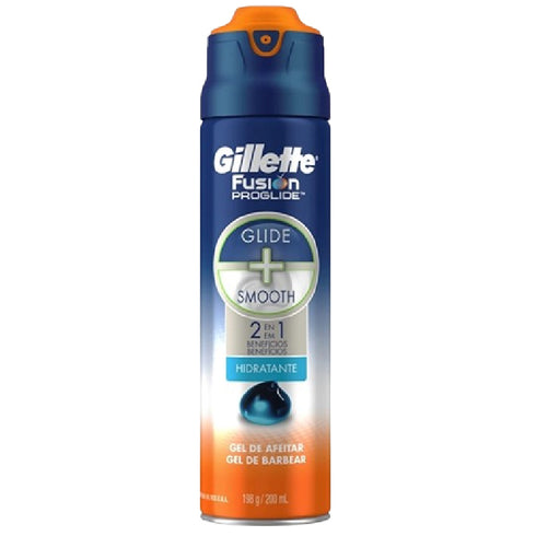 GEL AFEITAR GILLETTE 198G FUSION HIDRATA